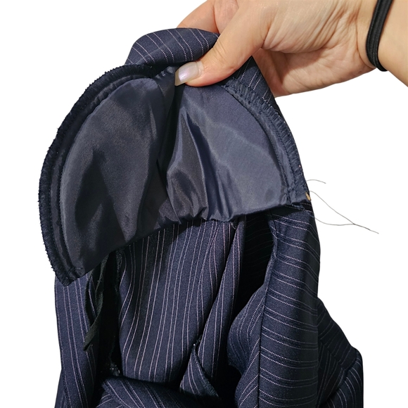 Dressbarn Pinstripe Suit Jacket - Size 14 - Picture 12 of 14